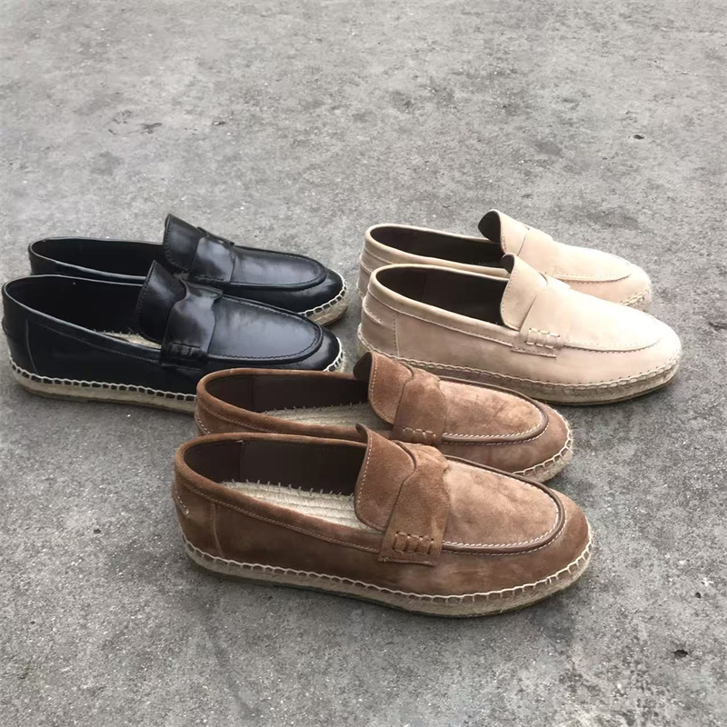 Espadrille Slip On - Die neuen Espadrilles bestehen aus Wildleder