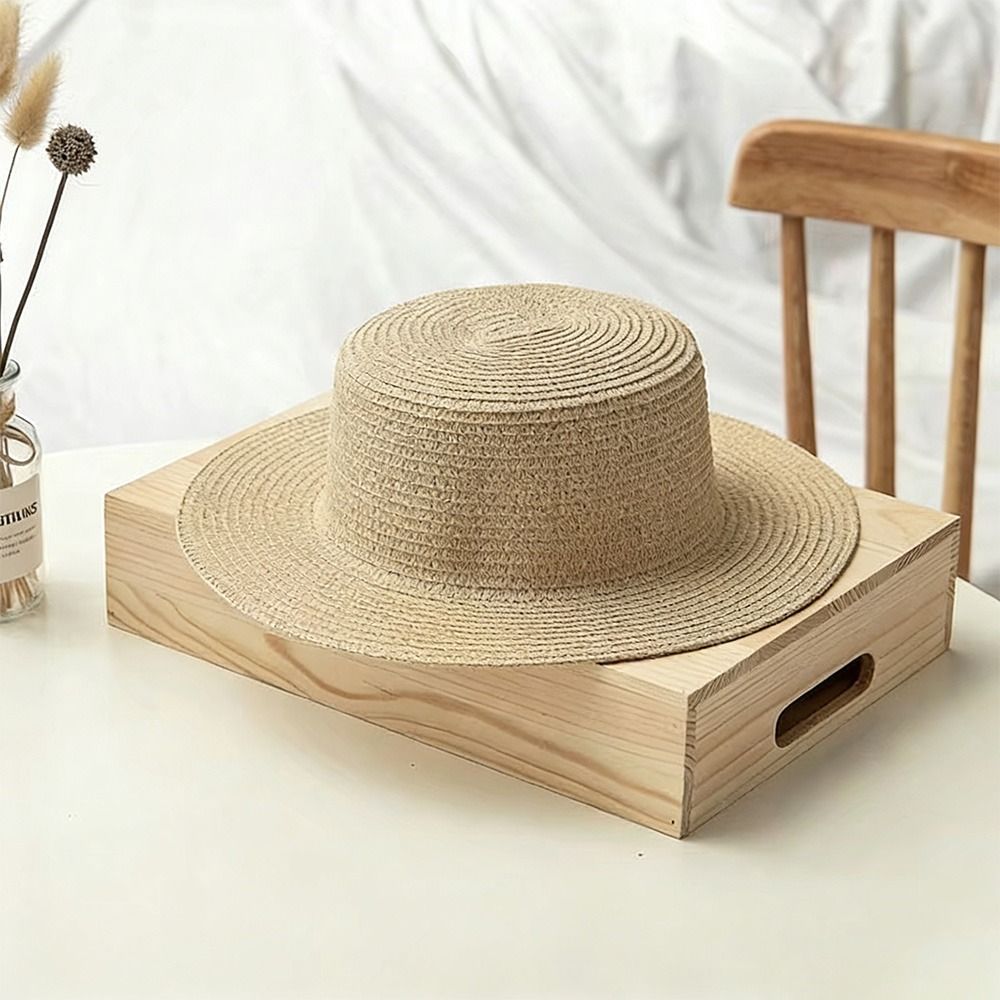 Modischer Strohhut mit breiter – Bucket Hat Straw Bewertung und Preis